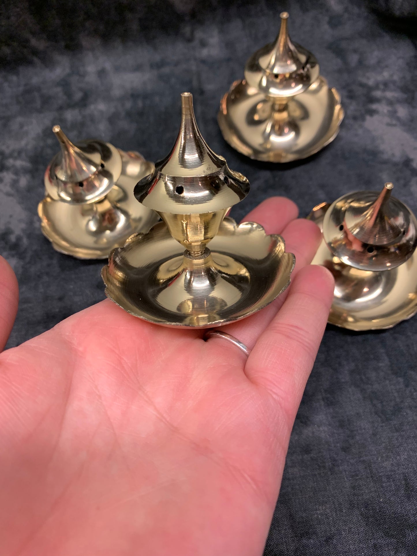 Brass incense holder/burner